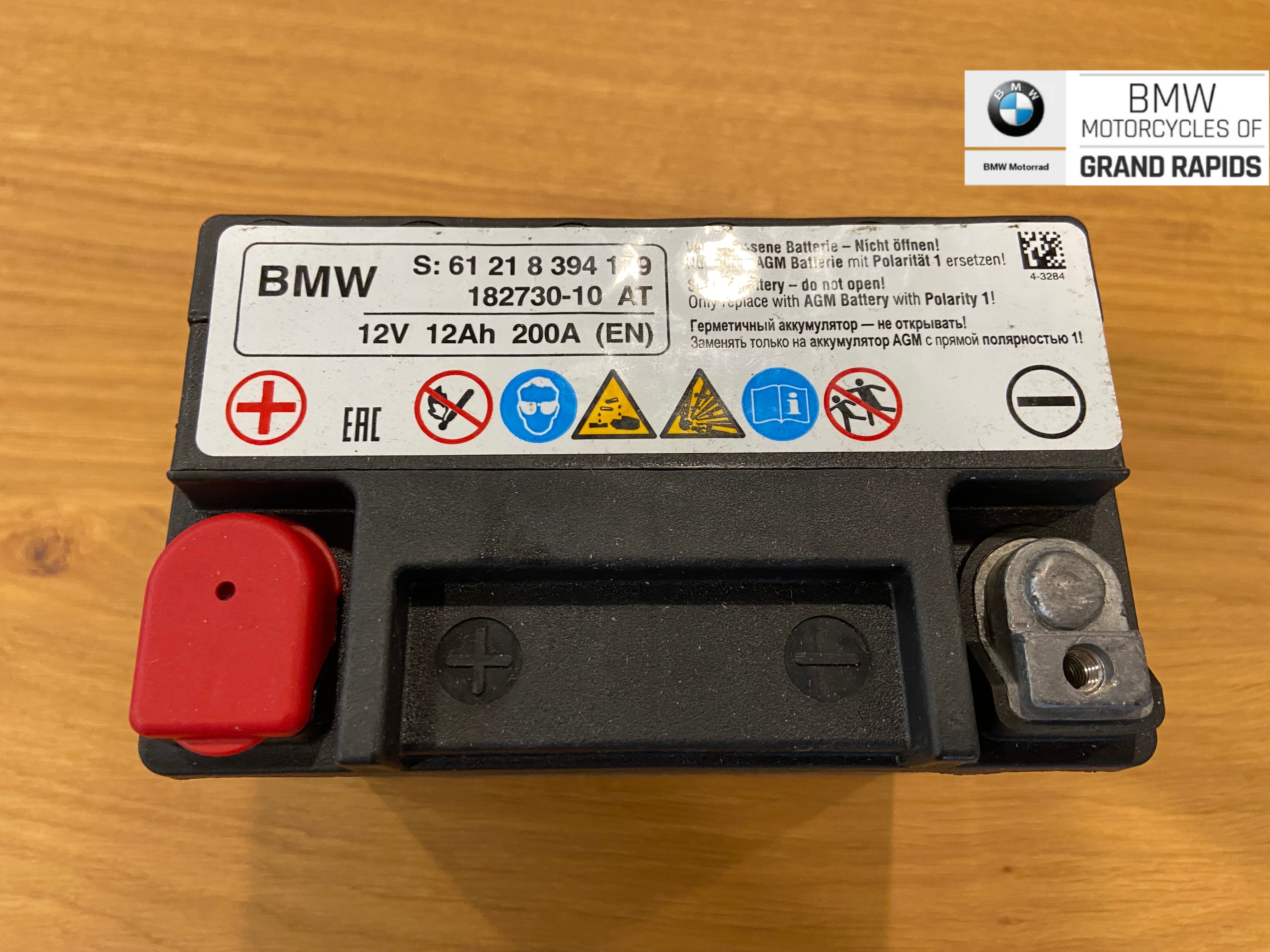 BMW AGM BATTERY R1200GS 1250GS 05-2023 F-Twin Models 650/700/800 ST R GT GS K1200S/R K1300S/R