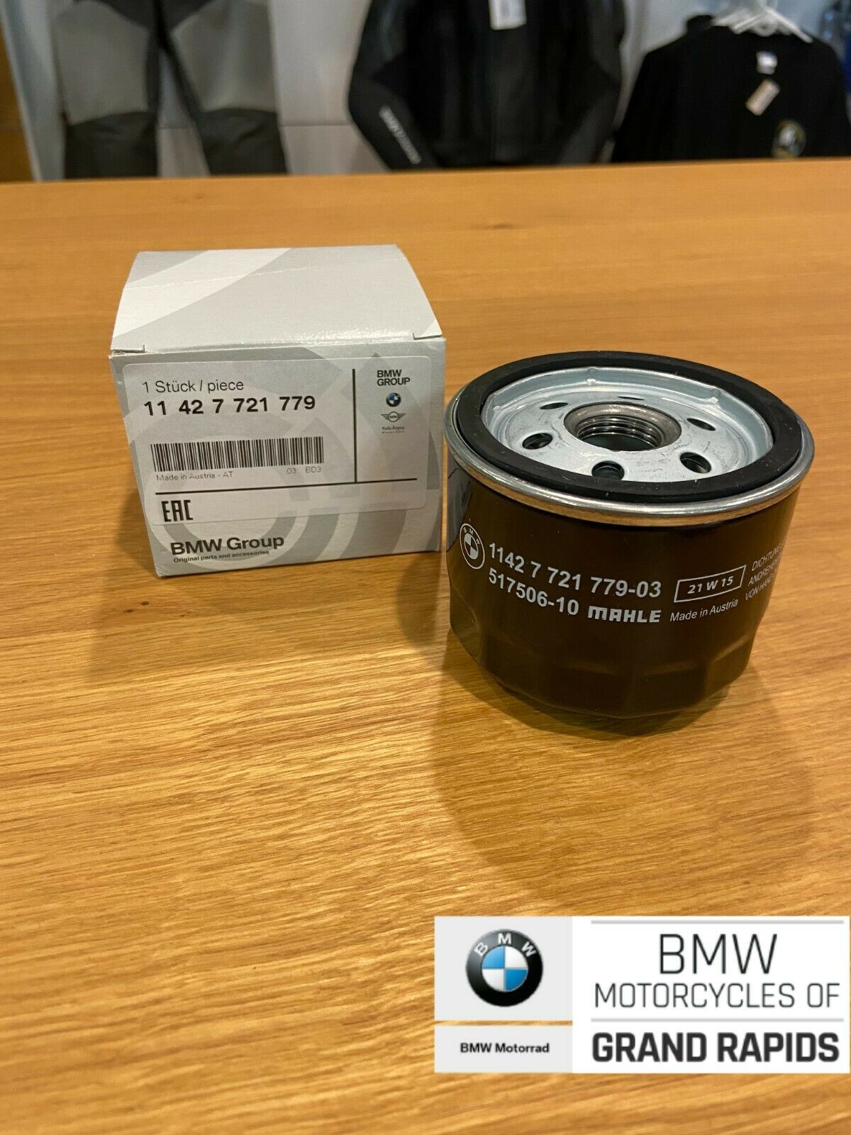 OIL FILTER 11427721779 FOR BMW MOTORCYCLE R1200/1250LC F750/850/900 S1000R/RR/XR